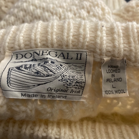 Vintage Wool Hand-Loomed Sweater - Picture 2 of 3